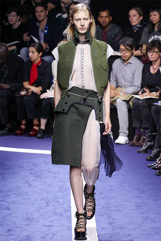 Sacai 2015春夏女裝流行發(fā)布