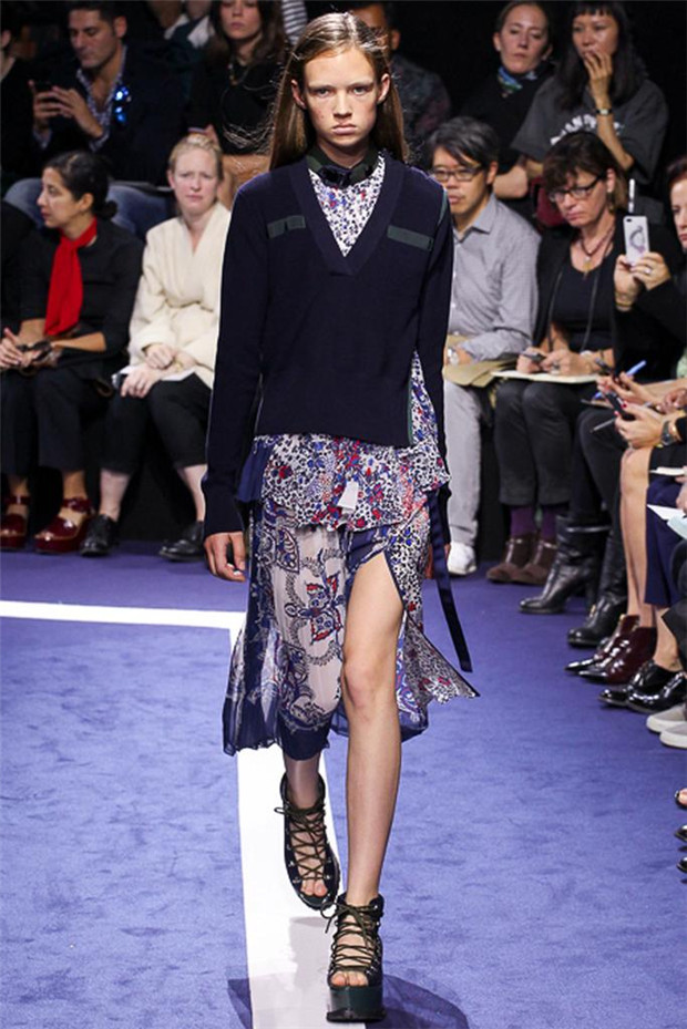 Sacai 2015春夏女裝流行發(fā)布