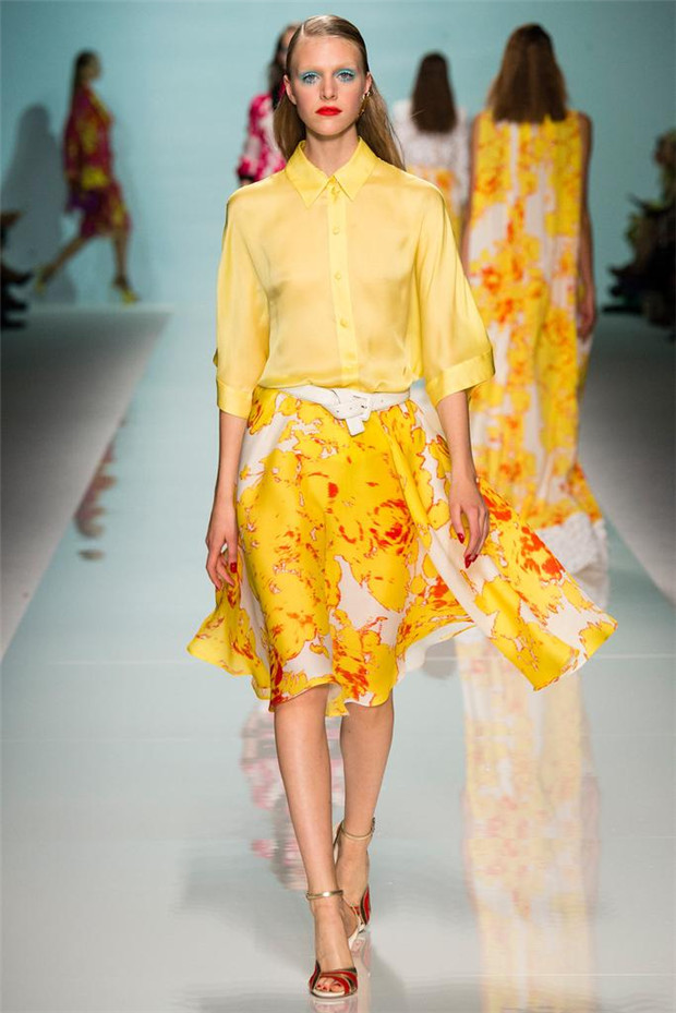 Emanuel Ungaro 2015春夏女裝流行發(fā)布