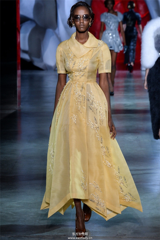 Ulyana Sergeenko 2014秋冬女裝高級(jí)定制發(fā)布