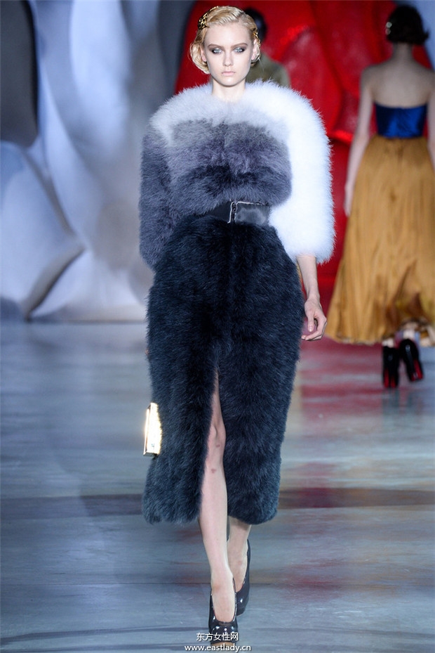 Ulyana Sergeenko 2014秋冬女裝高級(jí)定制發(fā)布