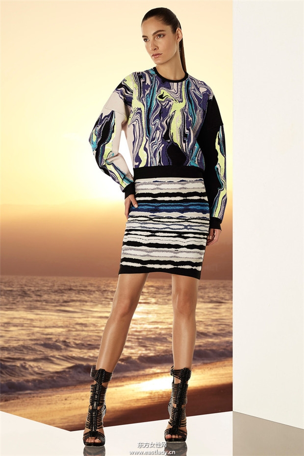Hervé Léger by Max Azria 2015服裝度假系列鑒賞