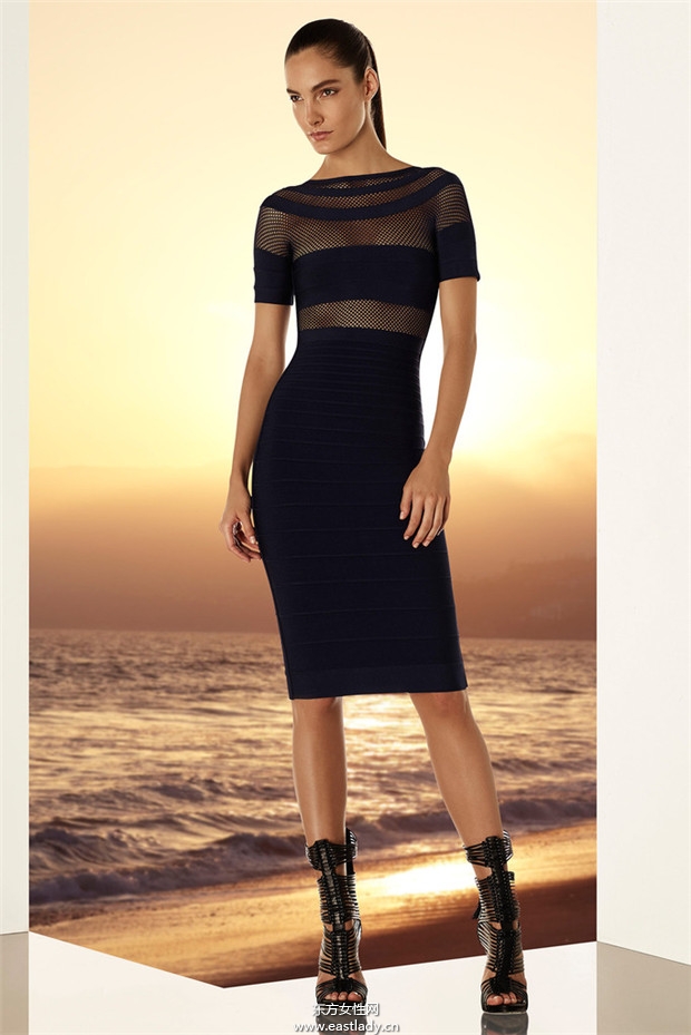 Hervé Léger by Max Azria 2015服裝度假系列鑒賞