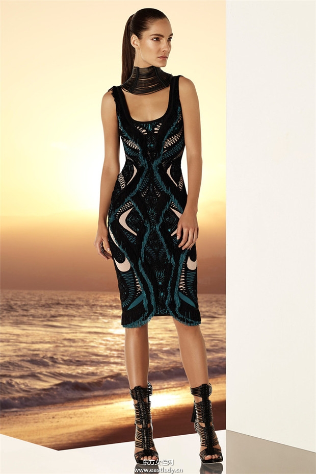 Hervé Léger by Max Azria 2015服裝度假系列鑒賞