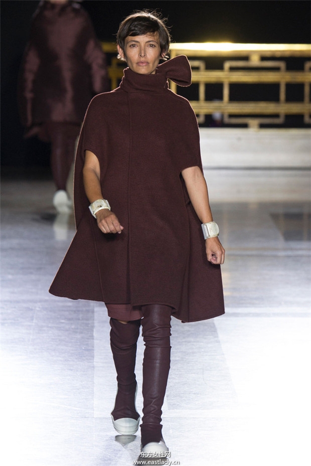 Rick Owens巴黎時(shí)裝周2014秋冬新品發(fā)布