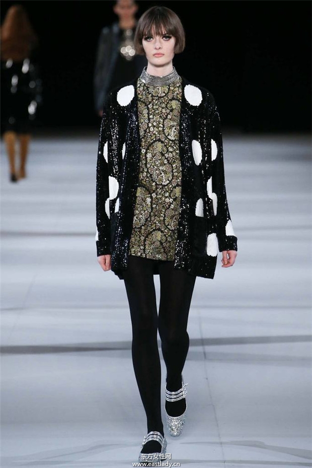 Saint Laurent巴黎時裝周2014秋冬新品發(fā)布