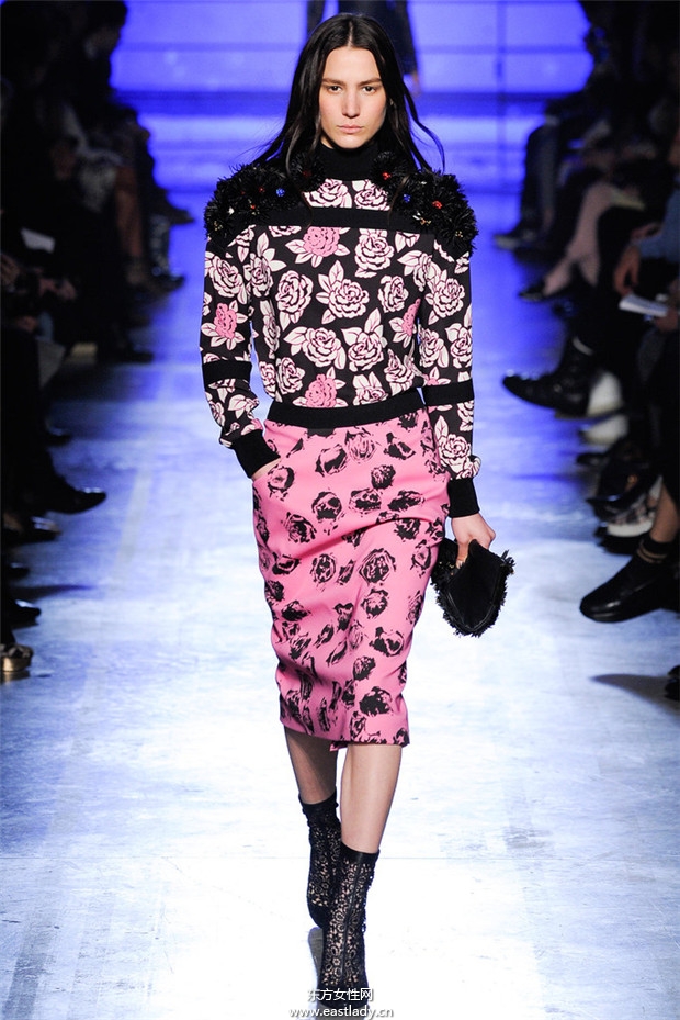Emanuel Ungaro2014秋冬流行女裝時尚大片
