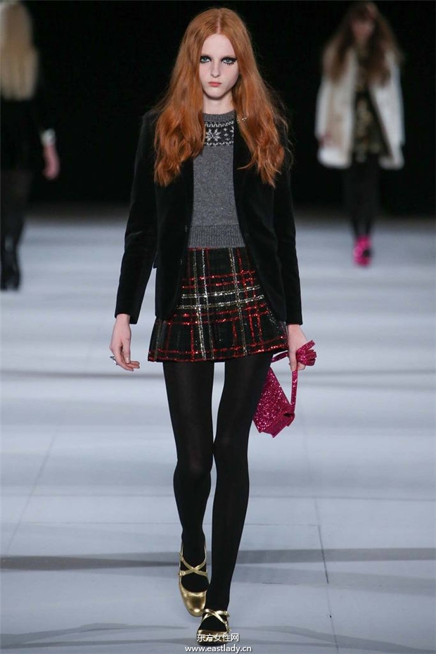 Saint Laurent巴黎時裝周2014秋冬新品發(fā)布