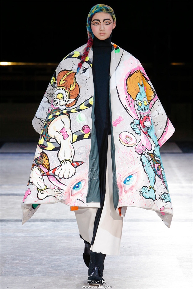 Yohji Yamamoto巴黎時裝周2014秋冬新品發(fā)布
