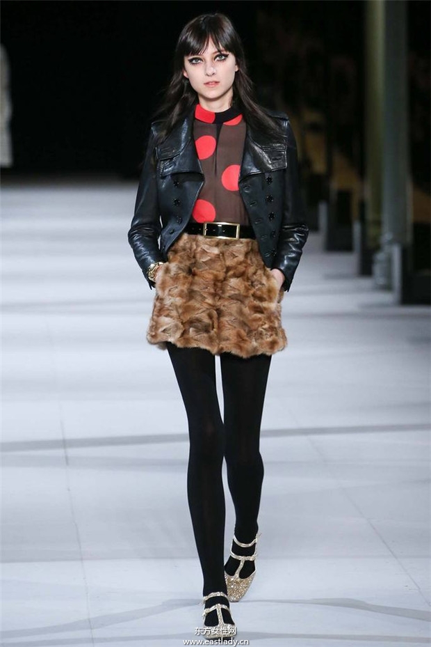 Saint Laurent巴黎時裝周2014秋冬新品發(fā)布