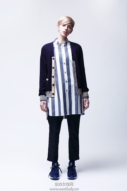 White Mountaineering 2014秋冬女裝流行服飾時(shí)尚大片