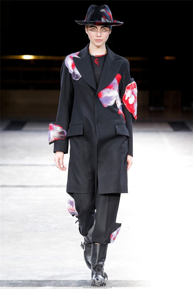 Yohji Yamamoto巴黎時裝周2014秋冬新品發(fā)布