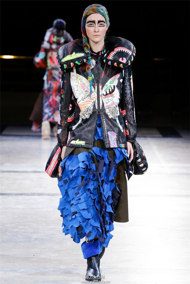 Yohji Yamamoto巴黎時裝周2014秋冬新品發(fā)布