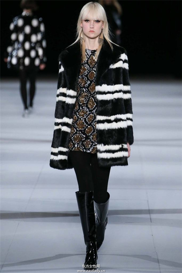 Saint Laurent巴黎時裝周2014秋冬新品發(fā)布