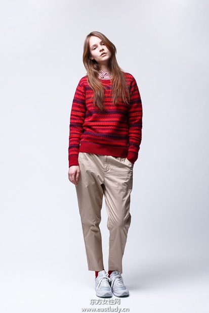 White Mountaineering 2014秋冬女裝流行服飾時(shí)尚大片