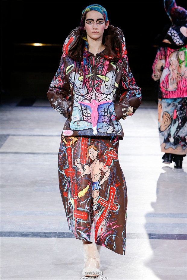 Yohji Yamamoto巴黎時裝周2014秋冬新品發(fā)布