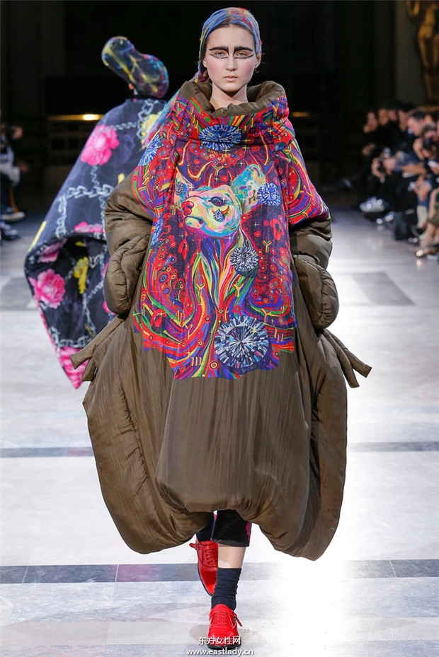 Yohji Yamamoto巴黎時裝周2014秋冬新品發(fā)布