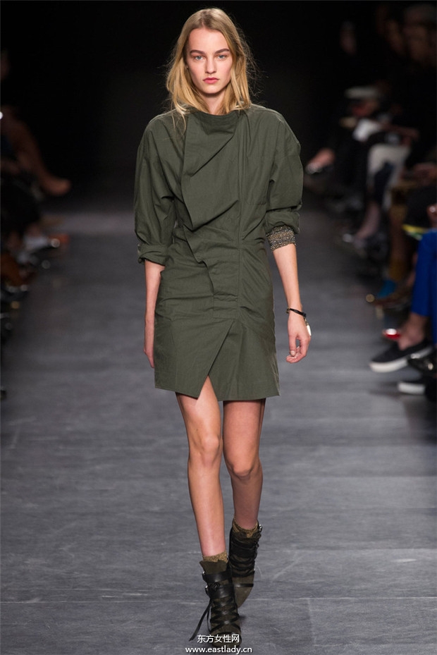 Isabel Marant巴黎時裝周2014秋冬新品發(fā)布