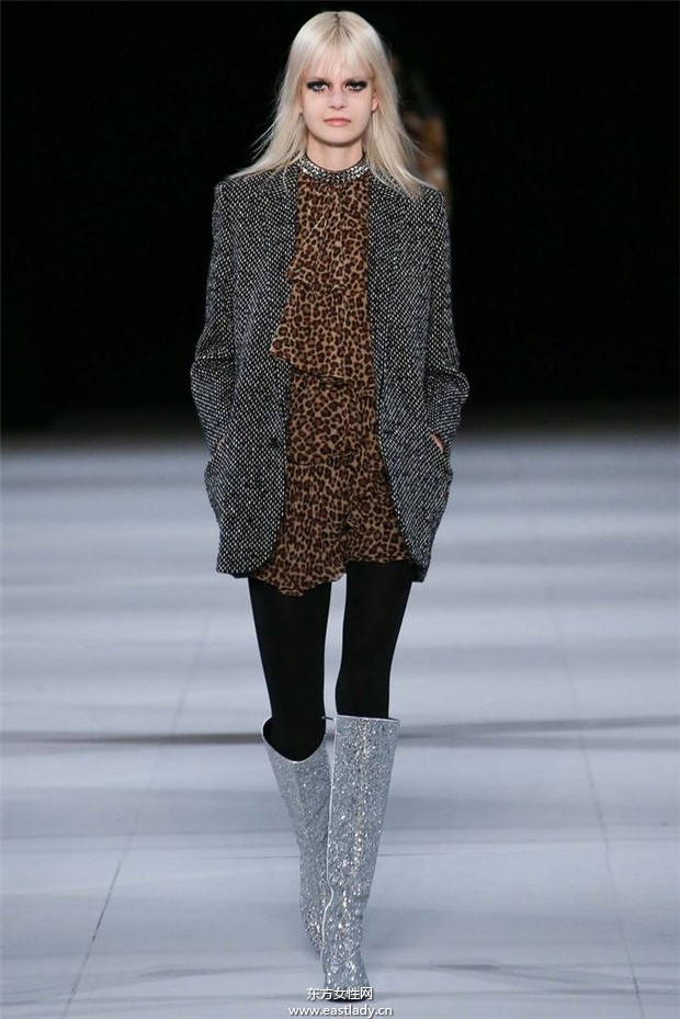 Saint Laurent巴黎時裝周2014秋冬新品發(fā)布