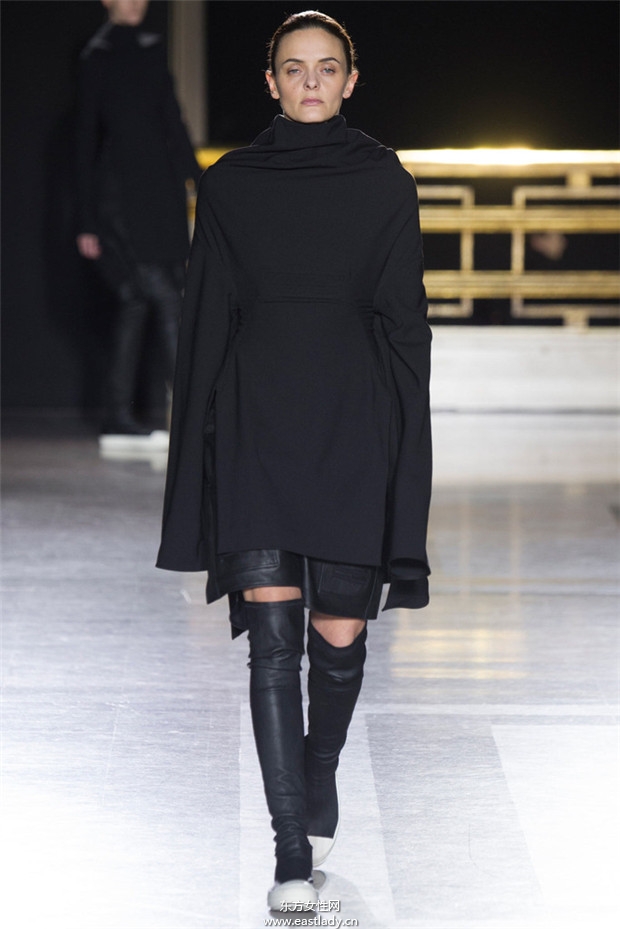 Rick Owens巴黎時(shí)裝周2014秋冬新品發(fā)布