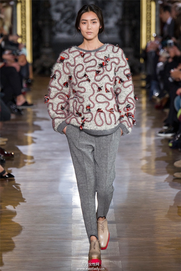 Stella McCartney巴黎時(shí)裝周2014秋冬新品發(fā)布