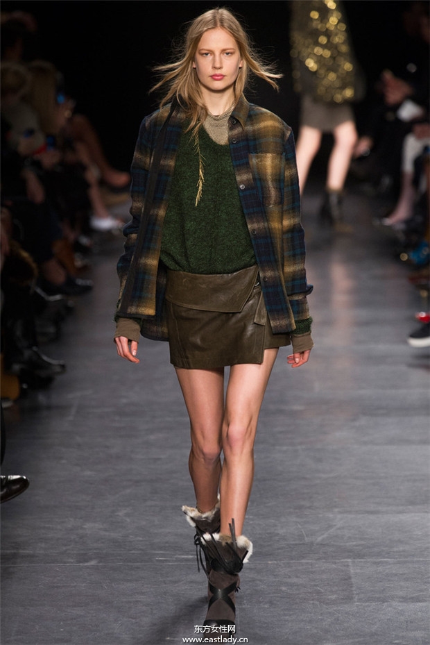 Isabel Marant巴黎時裝周2014秋冬新品發(fā)布