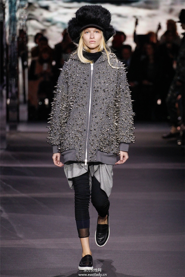 Moncler Gamme Rouge巴黎時裝周2014秋冬新品發(fā)布