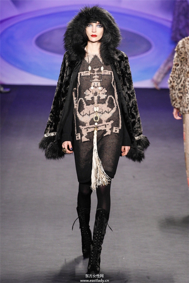 Anna Sui紐約時(shí)裝周2014秋冬新品發(fā)布