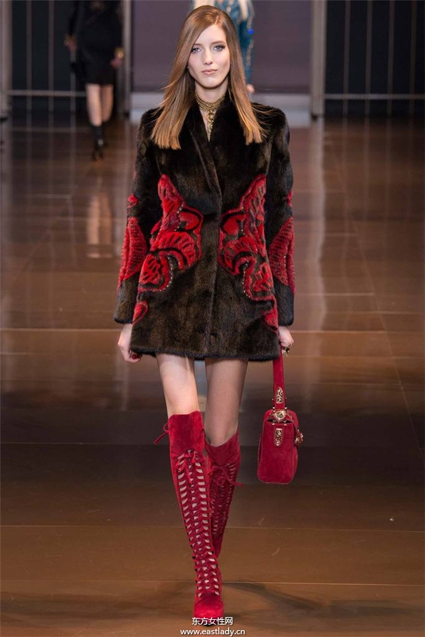 Versace米蘭時(shí)裝周2014秋冬新品發(fā)布