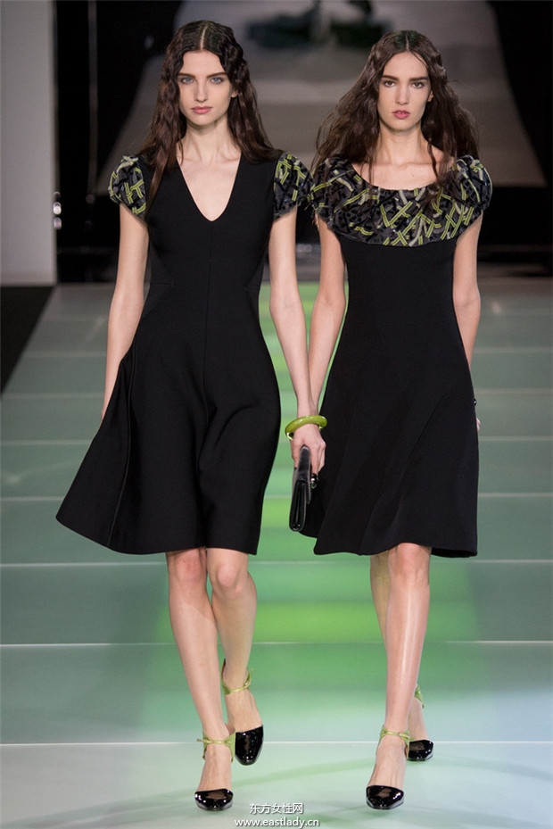 Giorgio Armani米蘭時(shí)裝周2014秋冬新品發(fā)布