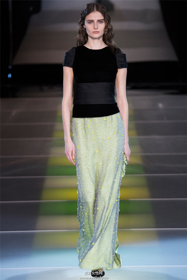 Giorgio Armani米蘭時(shí)裝周2014秋冬新品發(fā)布