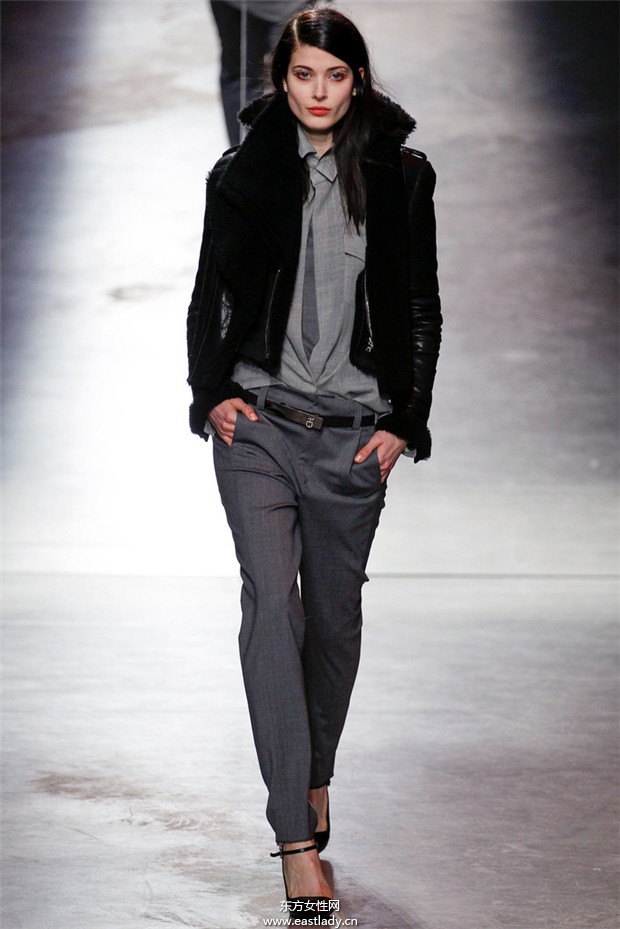 Anthony Vaccarello巴黎時裝周2014秋冬新品發(fā)布