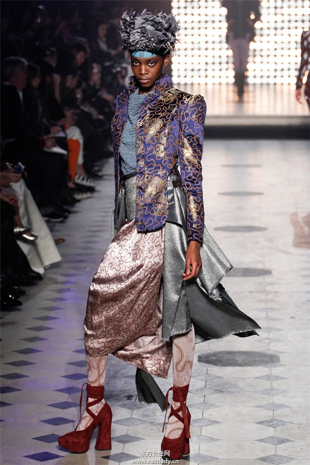 Vivienne Westwood巴黎時裝周2014秋冬新品發(fā)布