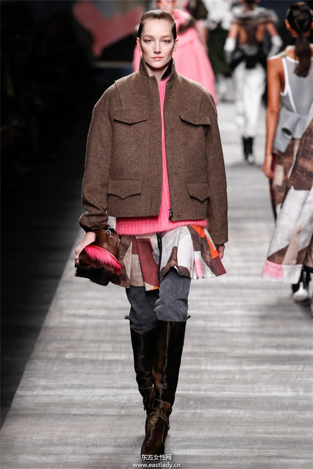 Fendi米蘭時裝周2014秋冬新品發(fā)布