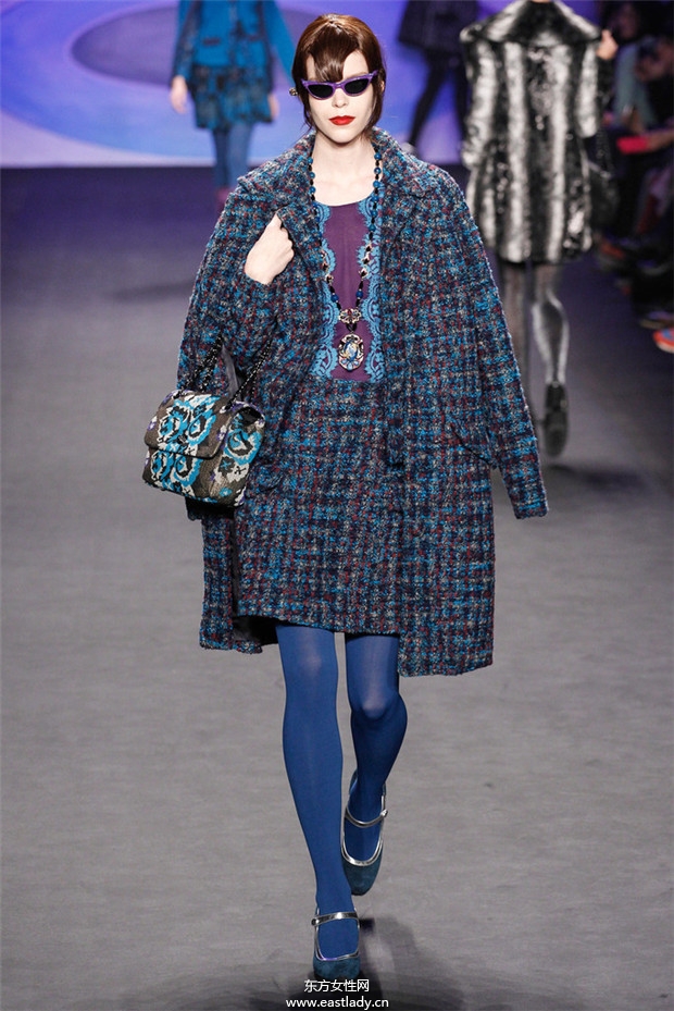 Anna Sui紐約時(shí)裝周2014秋冬新品發(fā)布