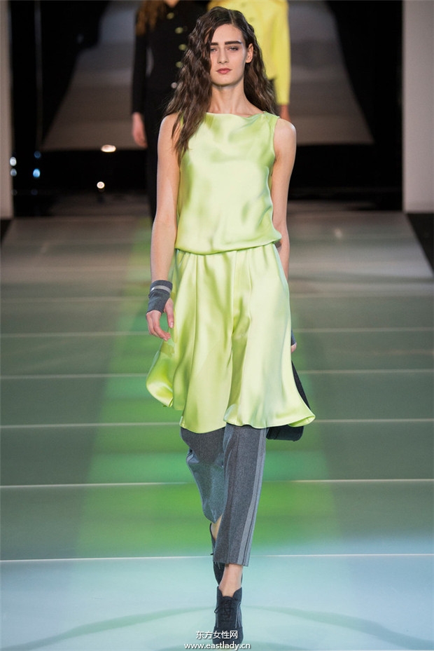 Giorgio Armani米蘭時(shí)裝周2014秋冬新品發(fā)布