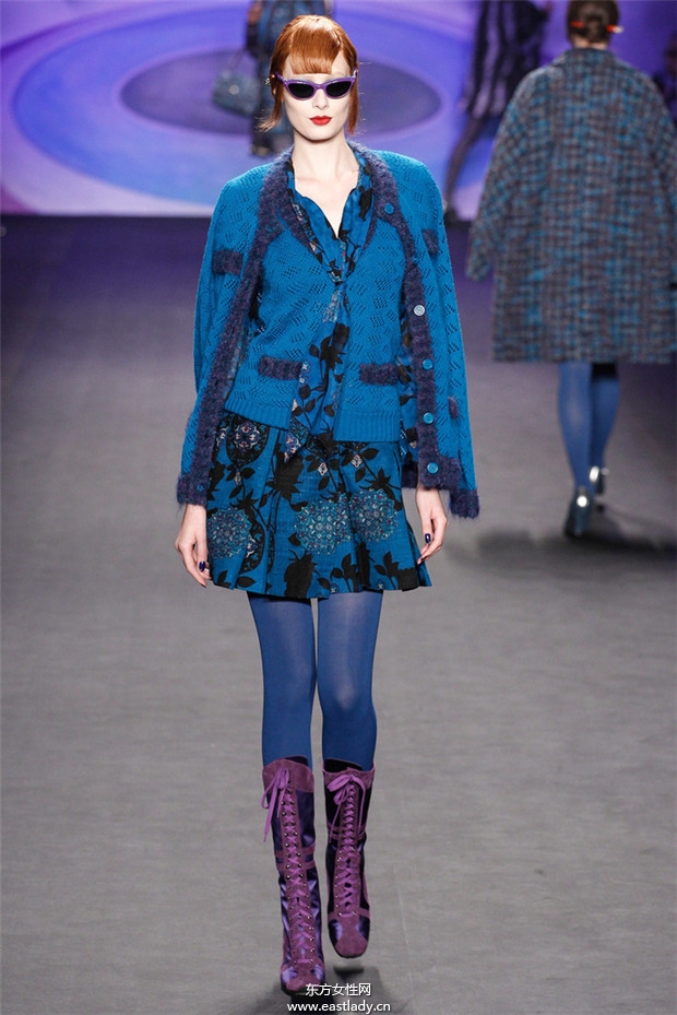 Anna Sui紐約時(shí)裝周2014秋冬新品發(fā)布
