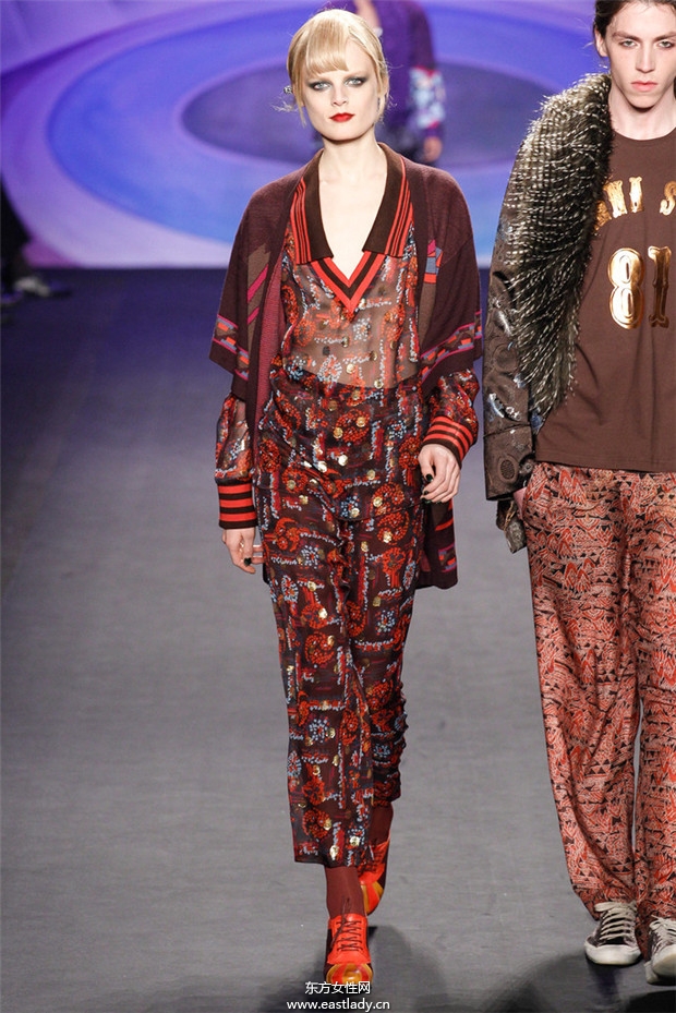 Anna Sui紐約時(shí)裝周2014秋冬新品發(fā)布