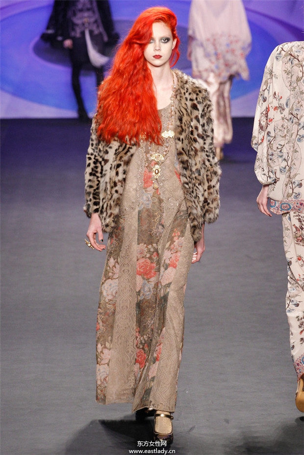 Anna Sui紐約時(shí)裝周2014秋冬新品發(fā)布