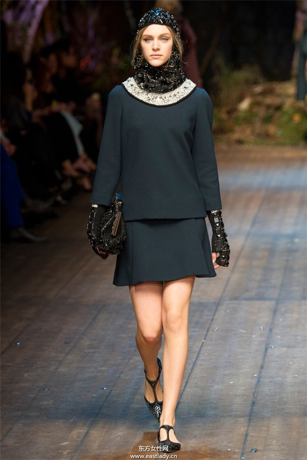 Dolce & Gabbana米蘭時裝周2014秋冬新品發(fā)布