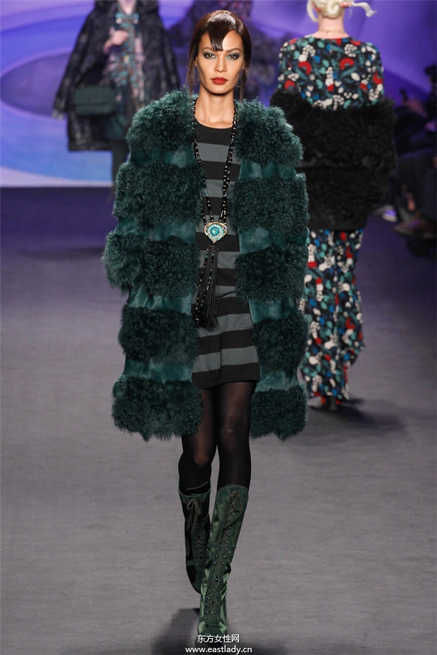 Anna Sui紐約時(shí)裝周2014秋冬新品發(fā)布
