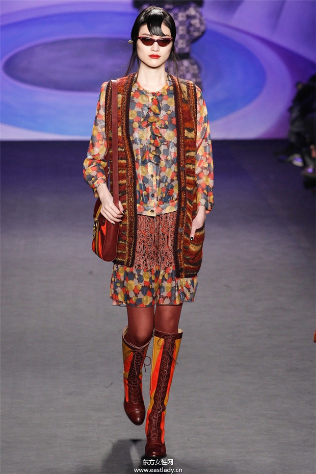 Anna Sui紐約時(shí)裝周2014秋冬新品發(fā)布