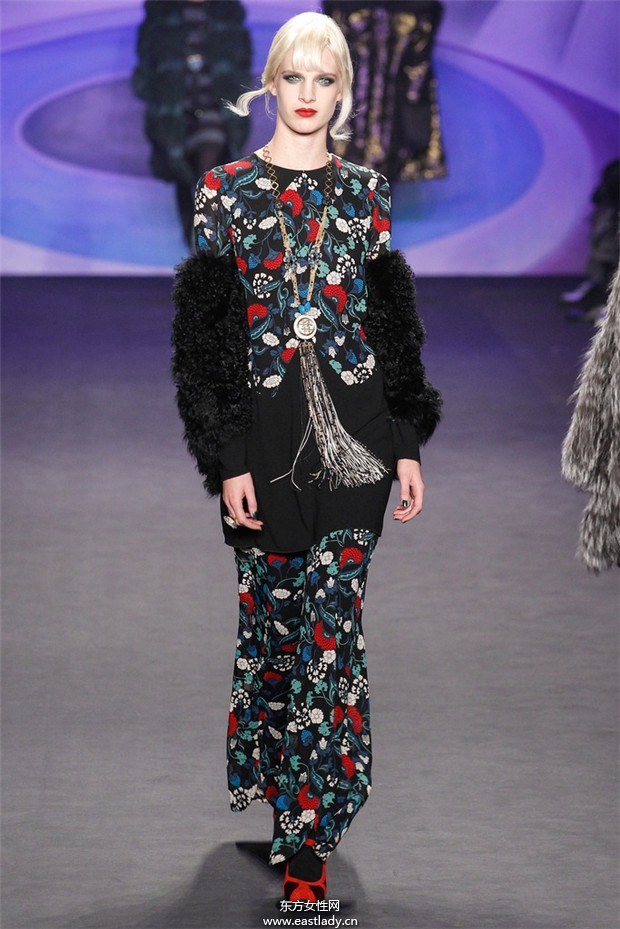 Anna Sui紐約時(shí)裝周2014秋冬新品發(fā)布