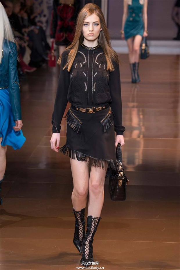 Versace米蘭時(shí)裝周2014秋冬新品發(fā)布