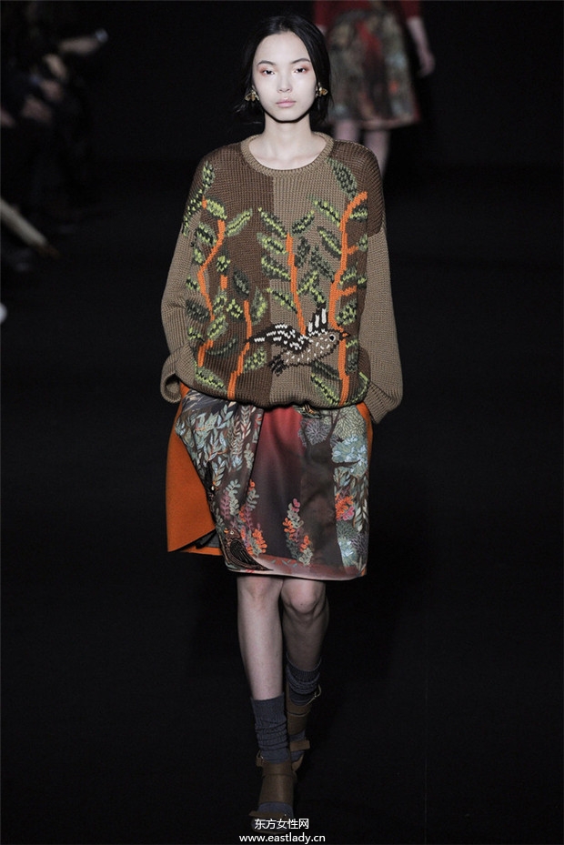 Alberta Ferretti米蘭時裝周2014秋冬新品發(fā)布