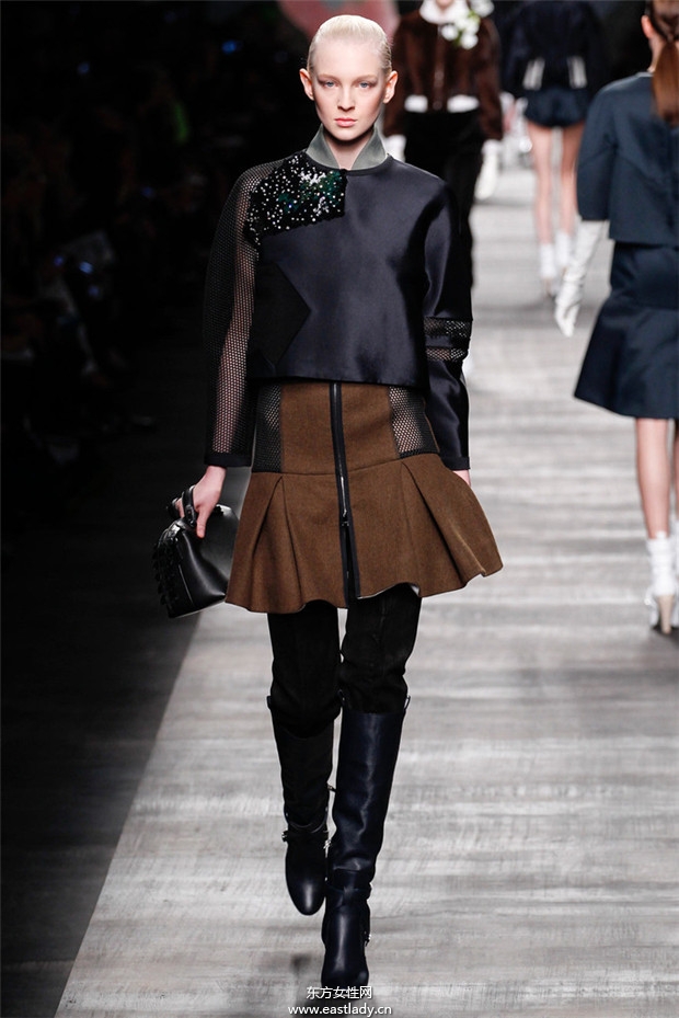 Fendi米蘭時裝周2014秋冬新品發(fā)布