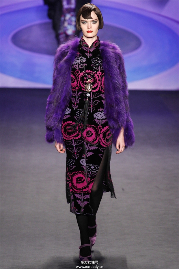 Anna Sui紐約時(shí)裝周2014秋冬新品發(fā)布