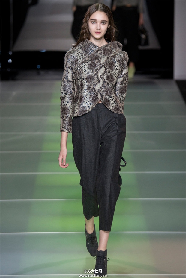 Giorgio Armani米蘭時(shí)裝周2014秋冬新品發(fā)布