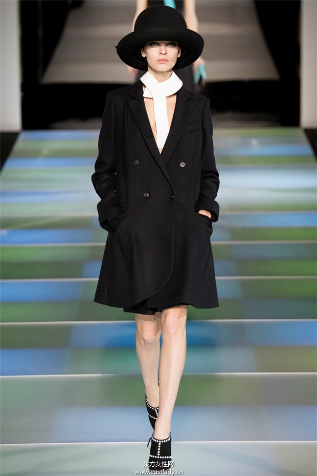 Emporio Armani米蘭時(shí)裝周2014秋冬新品發(fā)布