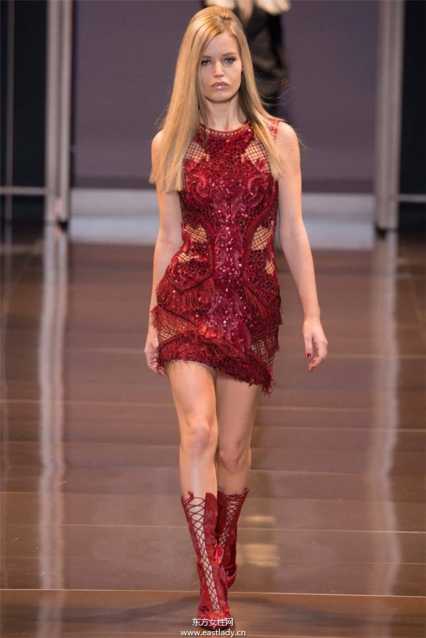 Versace米蘭時(shí)裝周2014秋冬新品發(fā)布